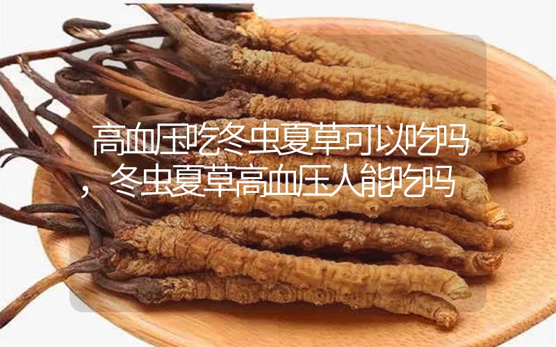 高血壓吃冬蟲夏草可以吃嗎？冬蟲夏草高血壓人能吃嗎？